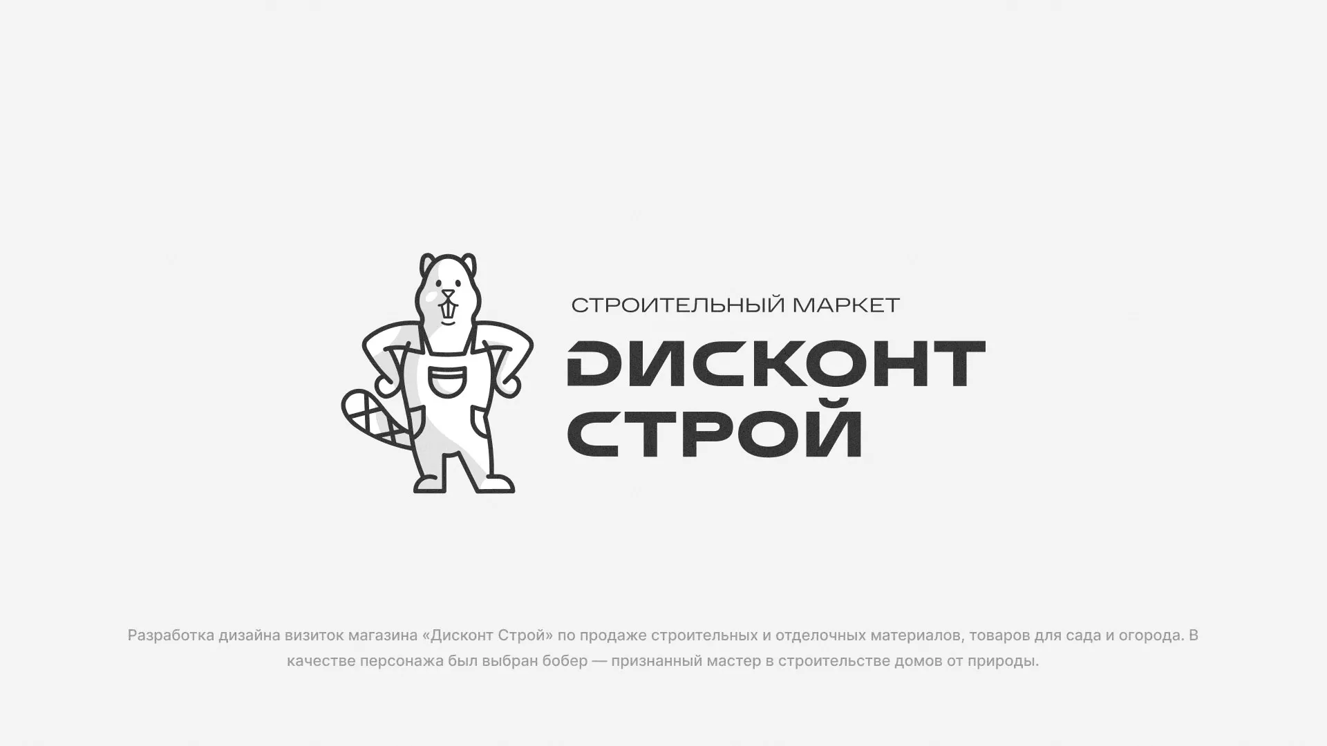 Разработка дизайна визиток магазина «Дисконт Строй» в Лодейном Поле
