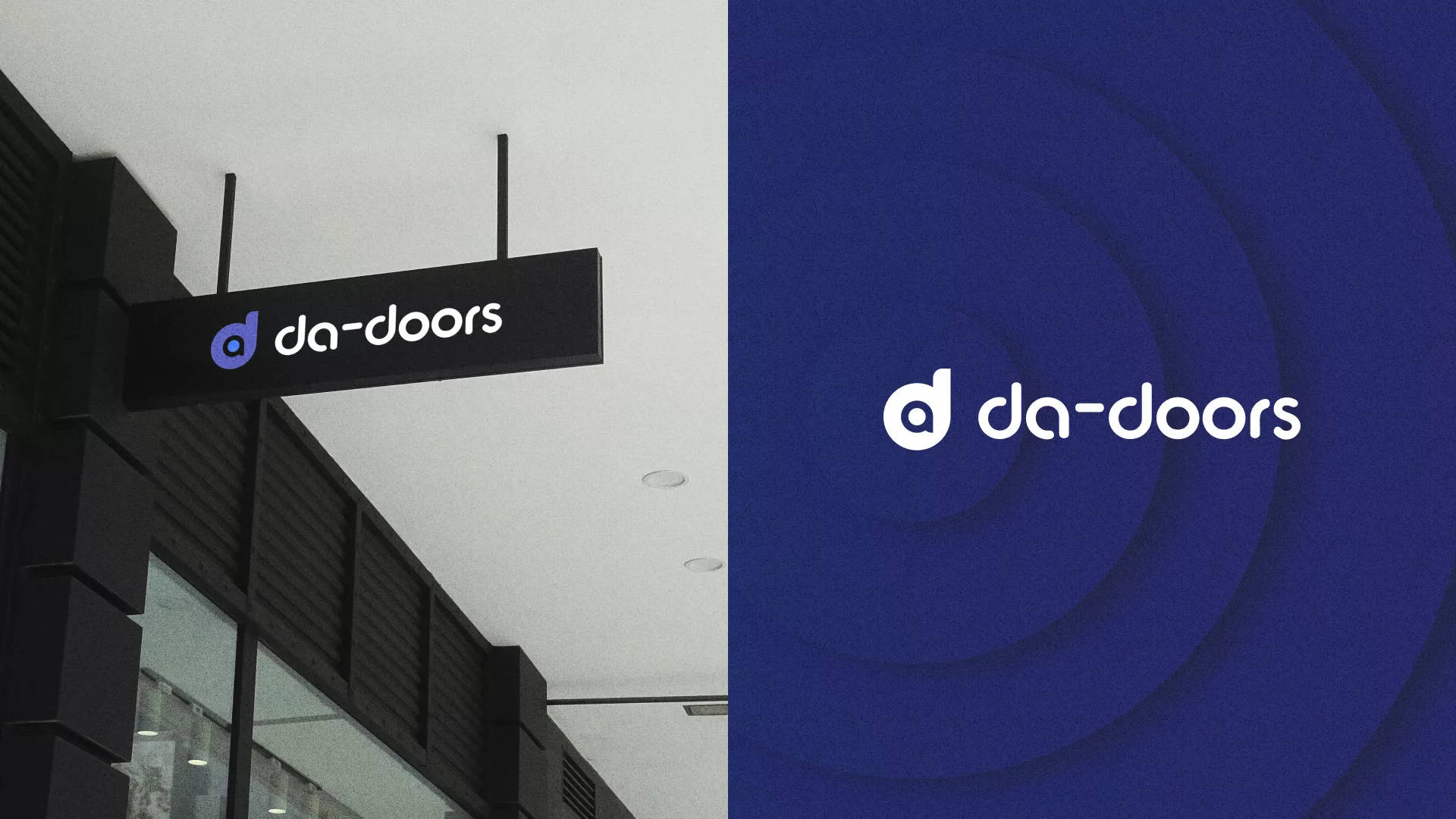 Разработка логотипа компании по продаже дверей в Лодейном Поле